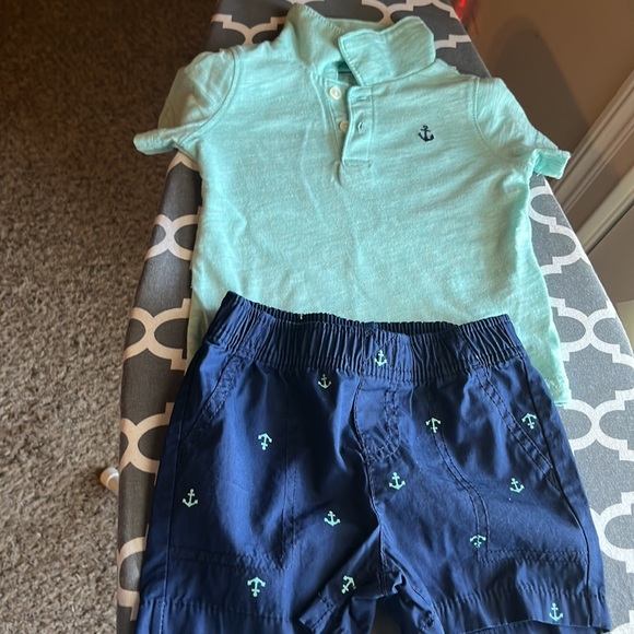 Carter’s 9 month infant boy outfit. Worn once, still in good condition!! - Picture 2 of 4